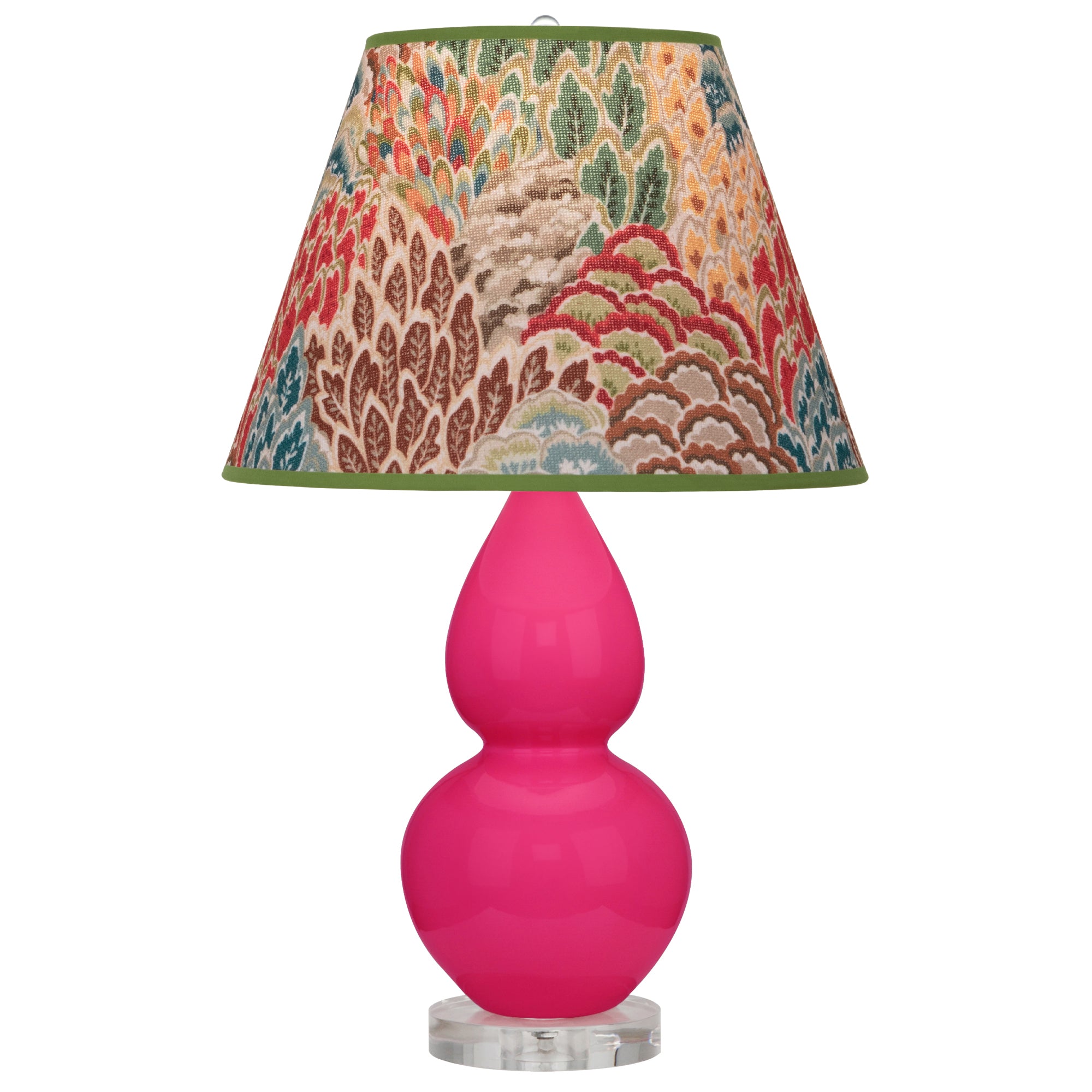 RZ13F | Razzle Rose Small Double Gourd Accent Lamp