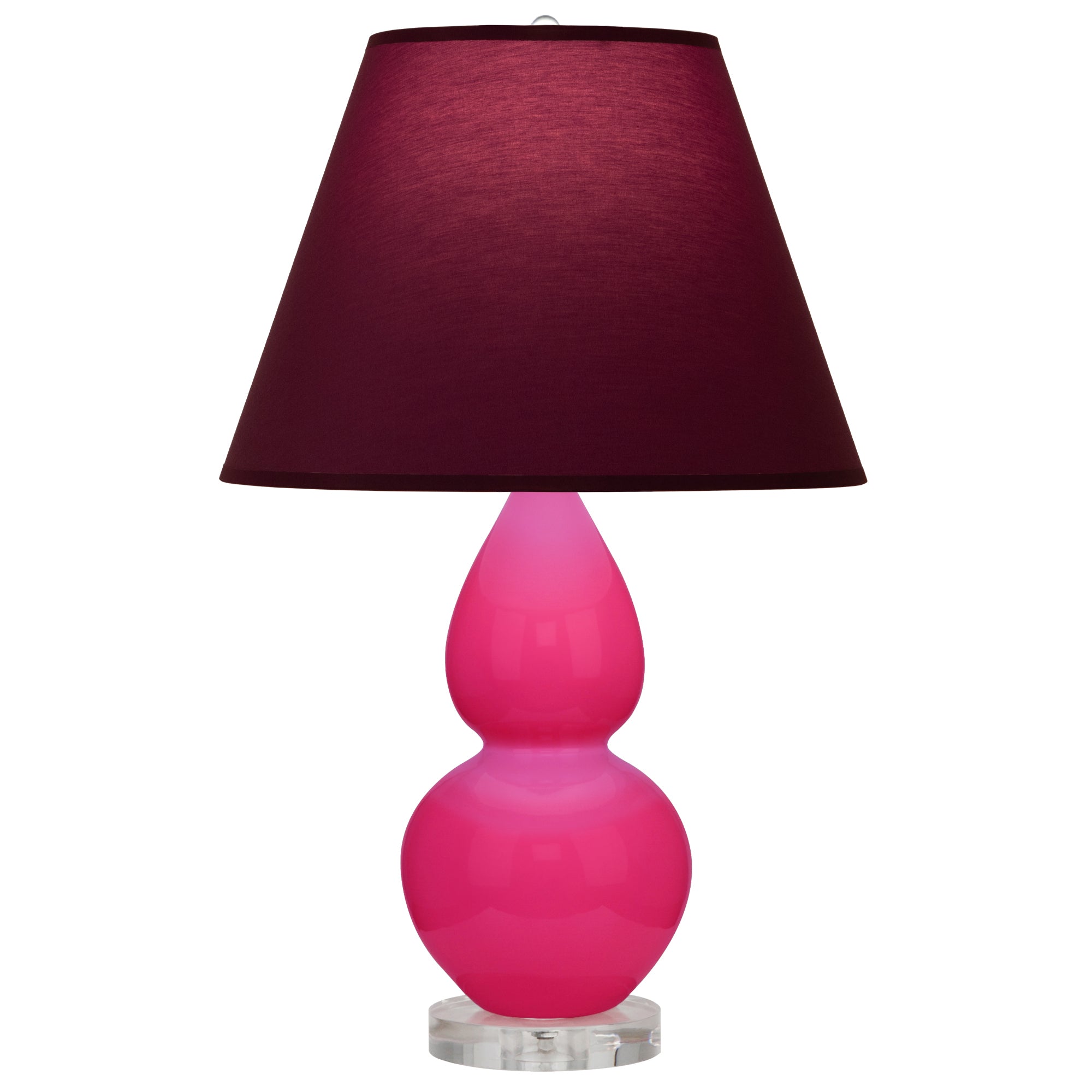 RZ13P | Razzle Rose Small Double Gourd Accent Lamp