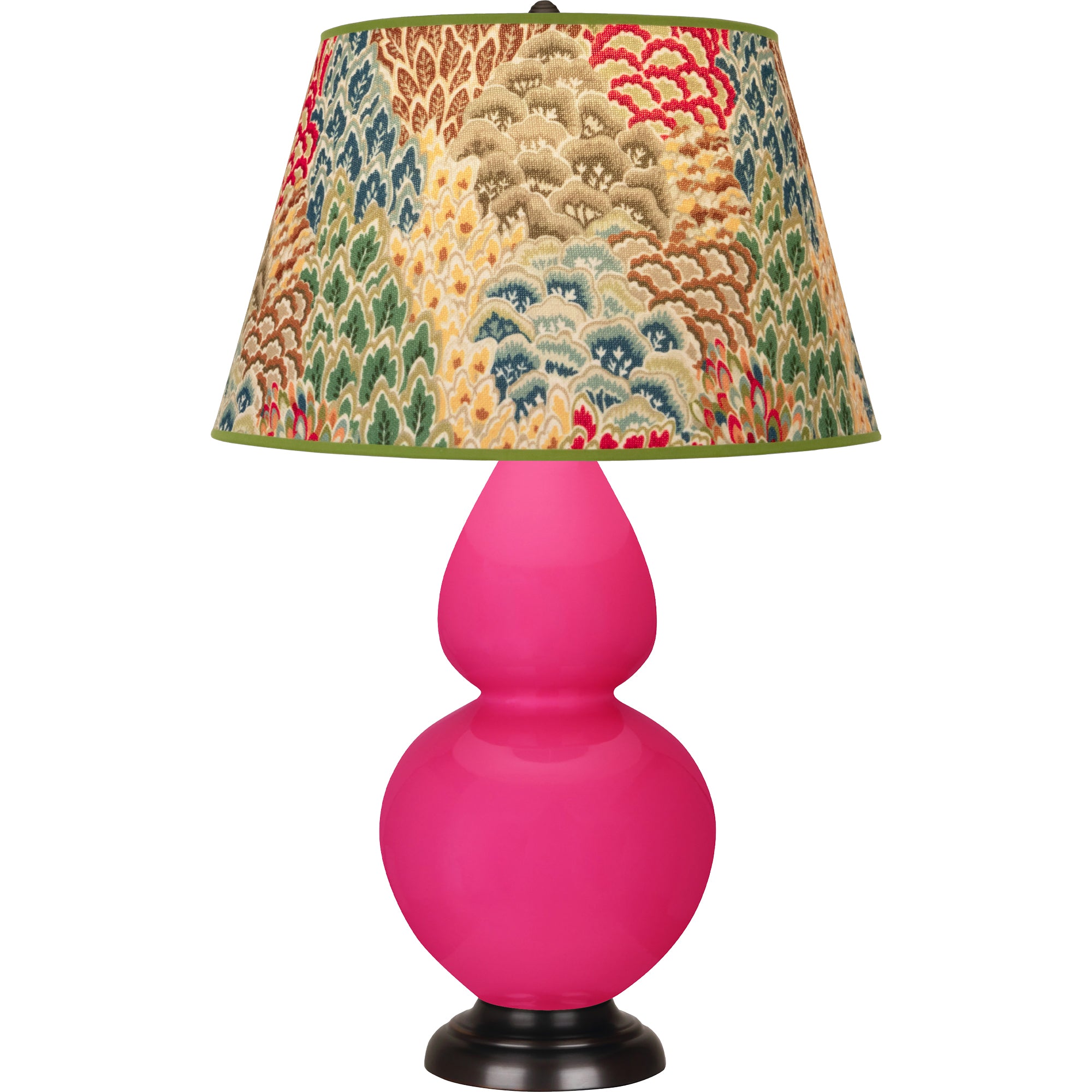 RZ21F | Razzle Rose Double Gourd Table Lamp