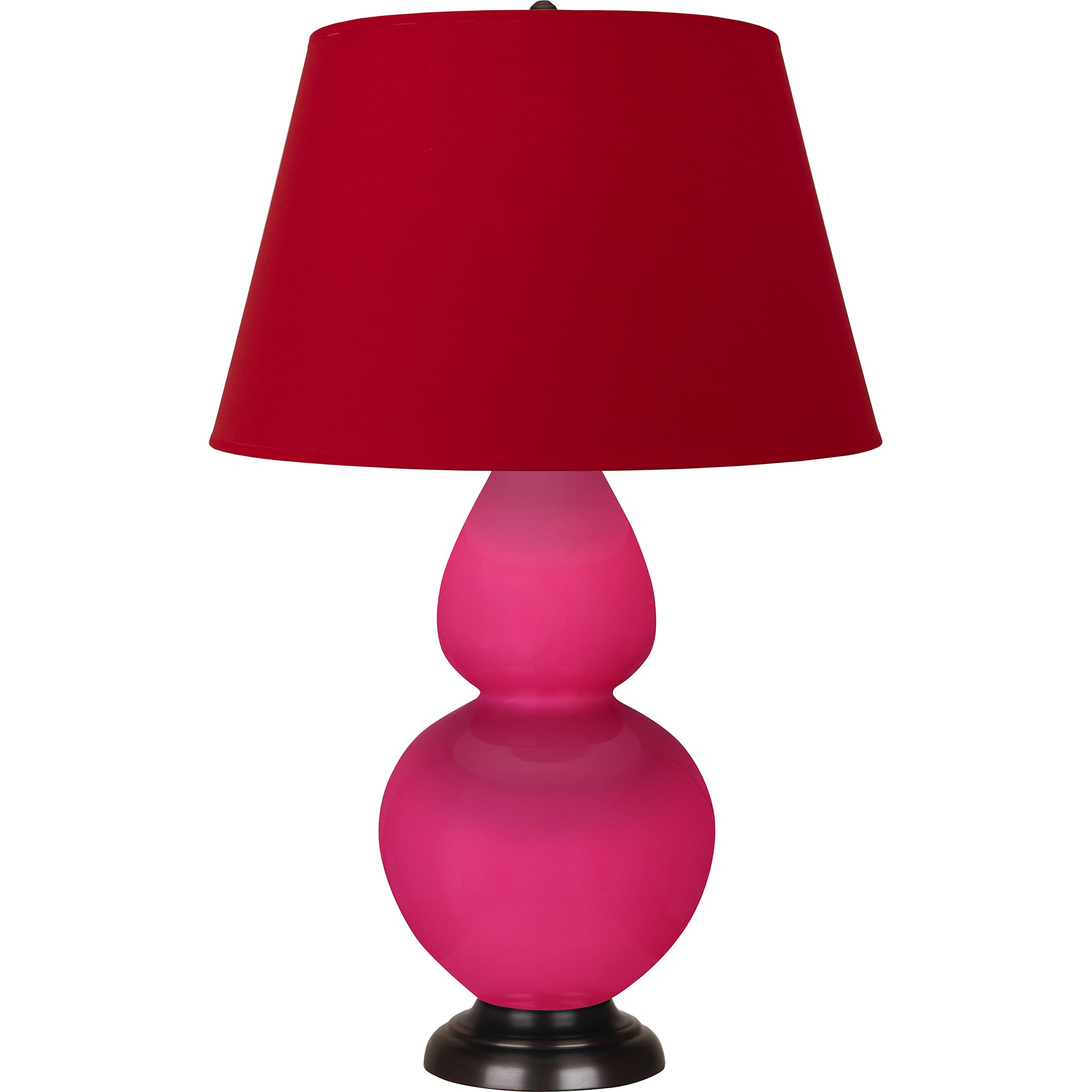 RZ21R | Razzle Rose Double Gourd Table Lamp