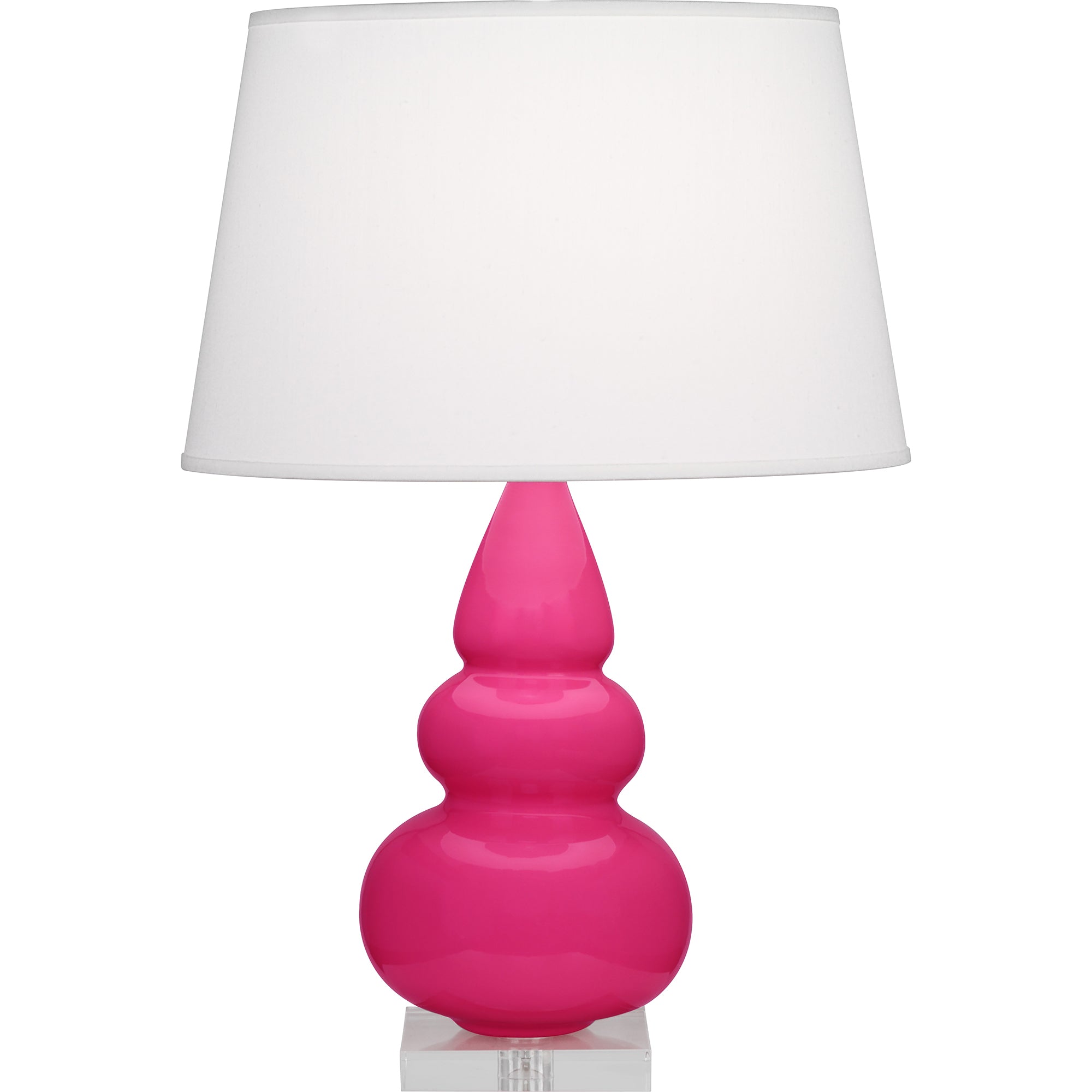 RZ33X | Razzle Rose Small Triple Gourd Accent Lamp