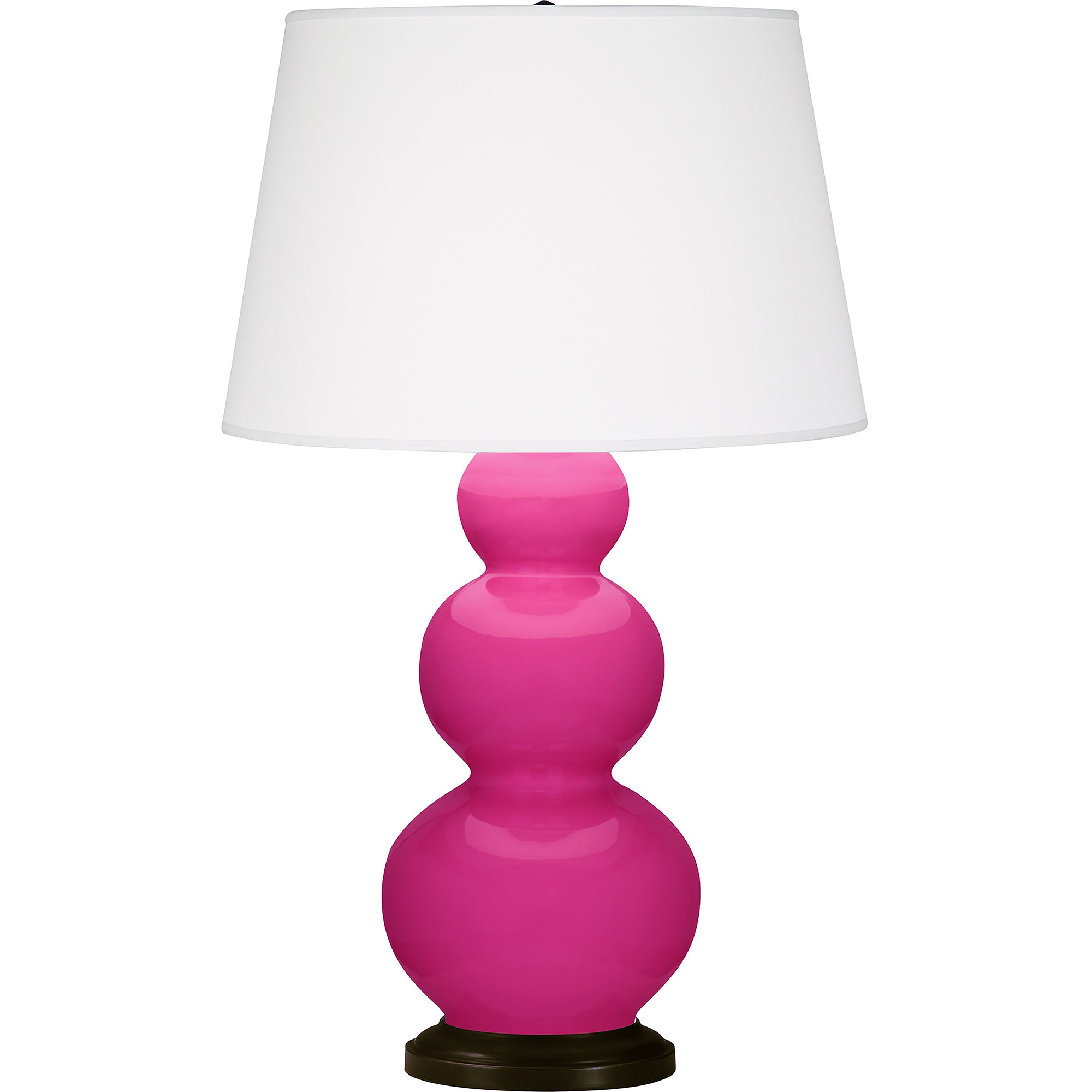 RZ41X | Razzle Rose Triple Gourd Table Lamp