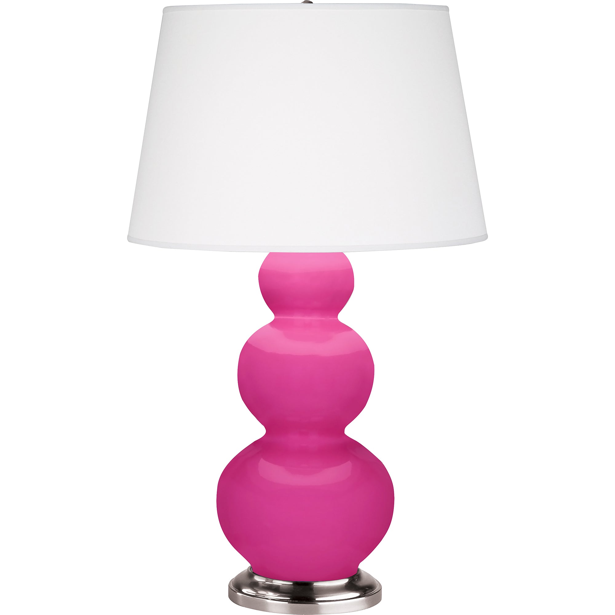 RZ42X | Razzle Rose Triple Gourd Table Lamp