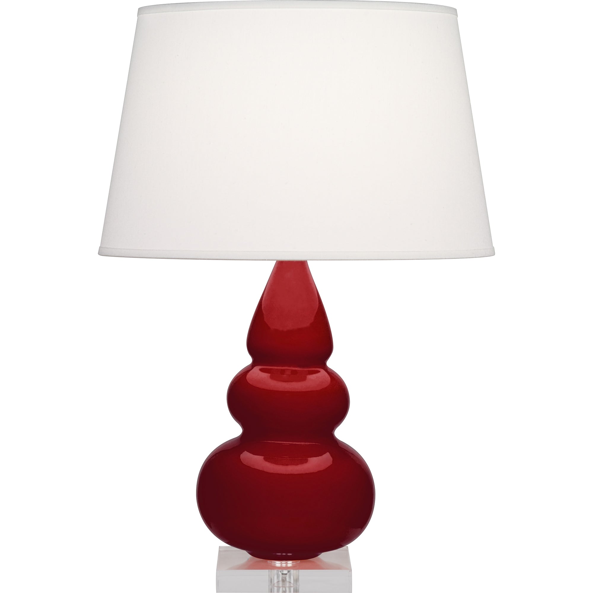 SA33X | Sangria Small Triple Gourd Accent Lamp