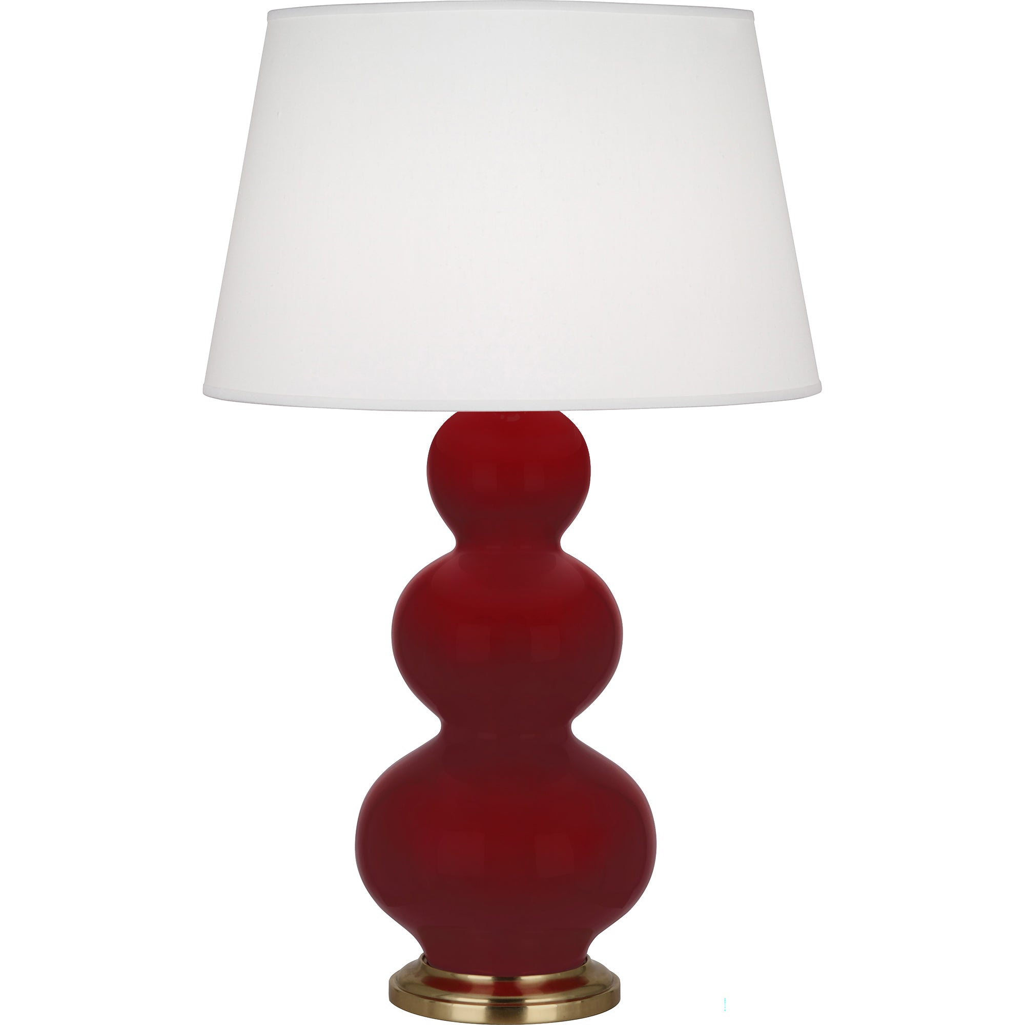 SA40X | Sangria Triple Gourd Table Lamp
