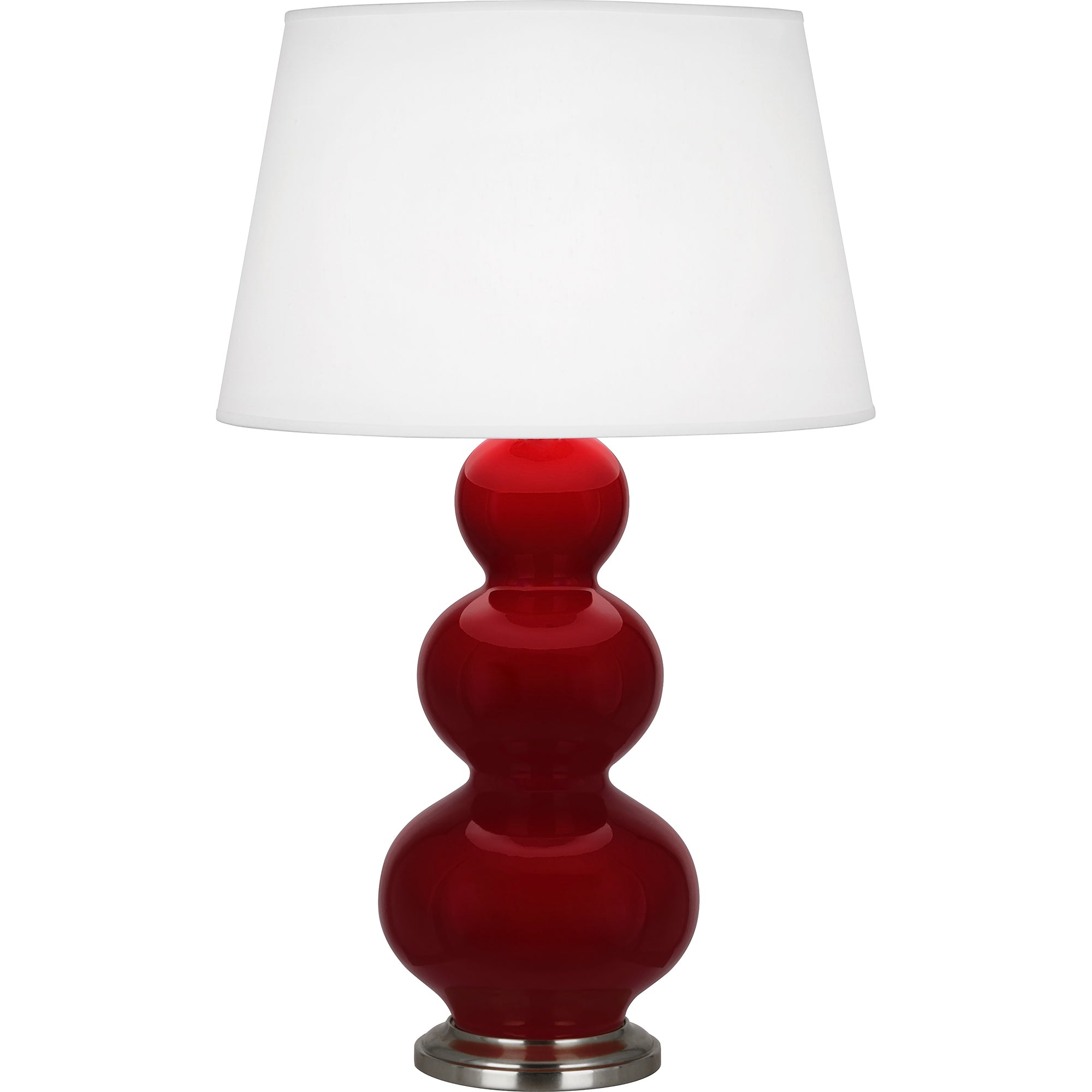 SA42X | Sangria Triple Gourd Table Lamp