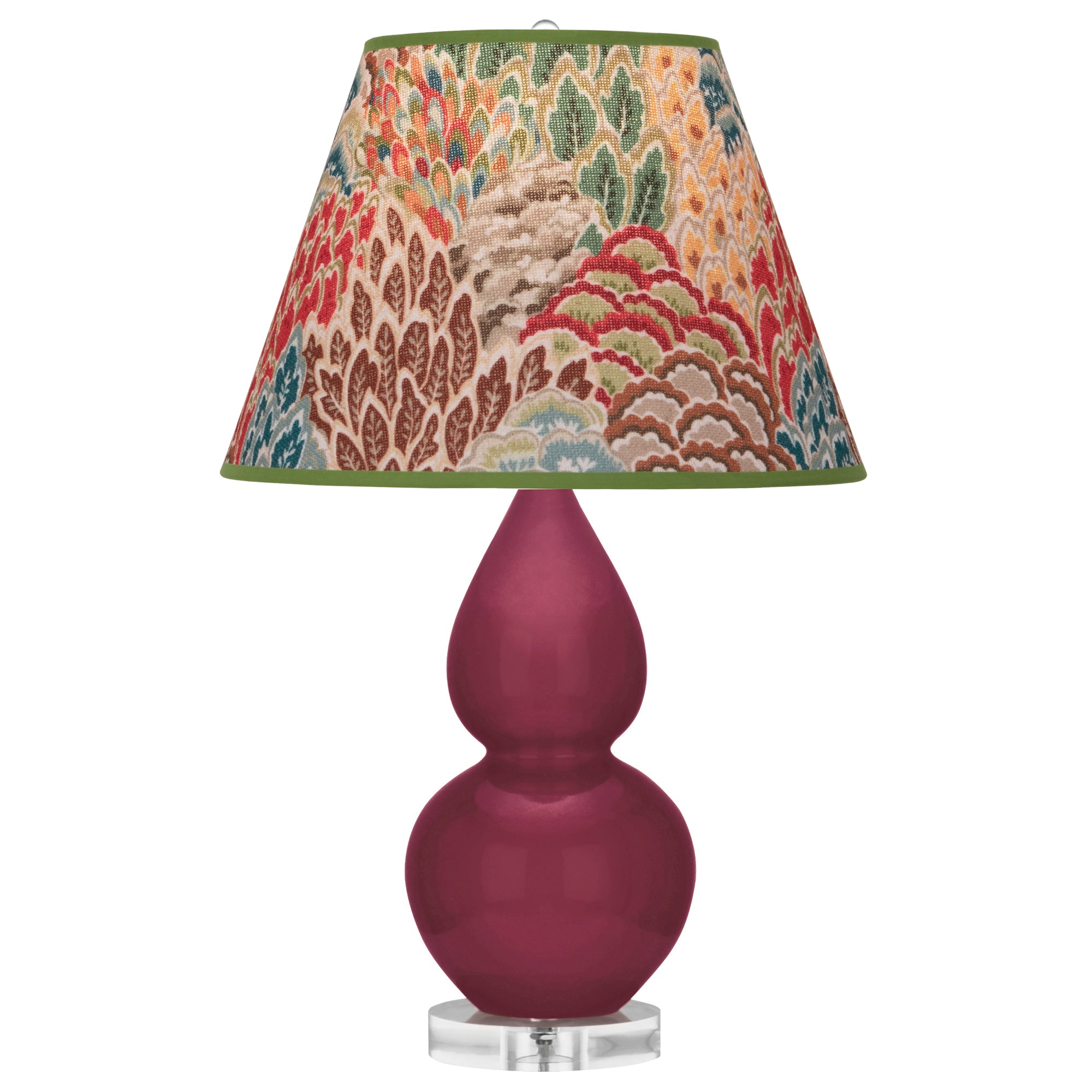 SM13F | Sugar Plum Small Double Gourd Accent Lamp