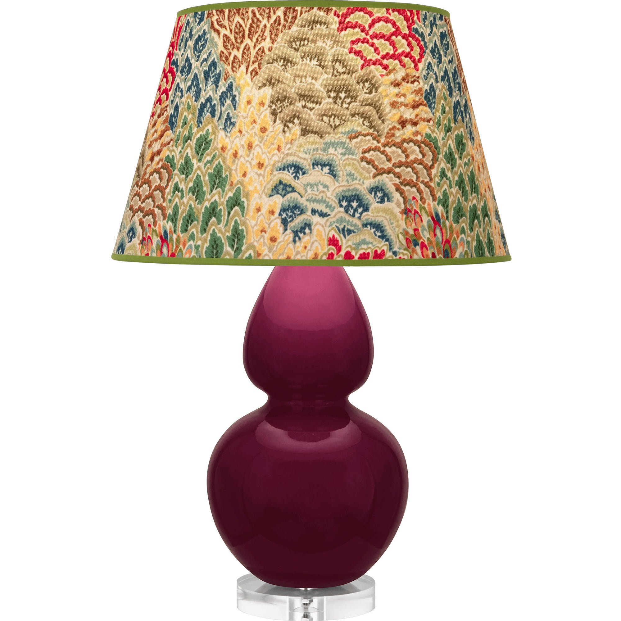 SM23F | Sugar Plum Double Gourd Table Lamp