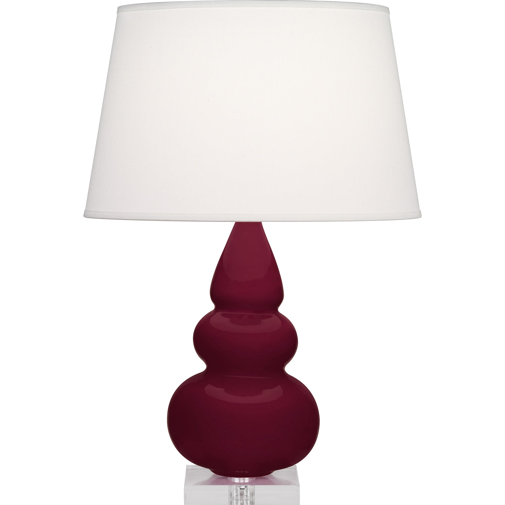 SM33X | Sugar Plum Small Triple Gourd Accent Lamp