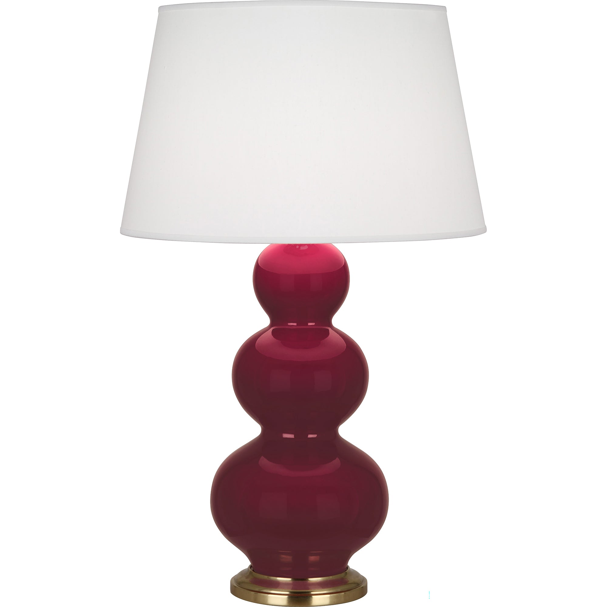 SM40X | Sugar Plum Triple Gourd Table Lamp