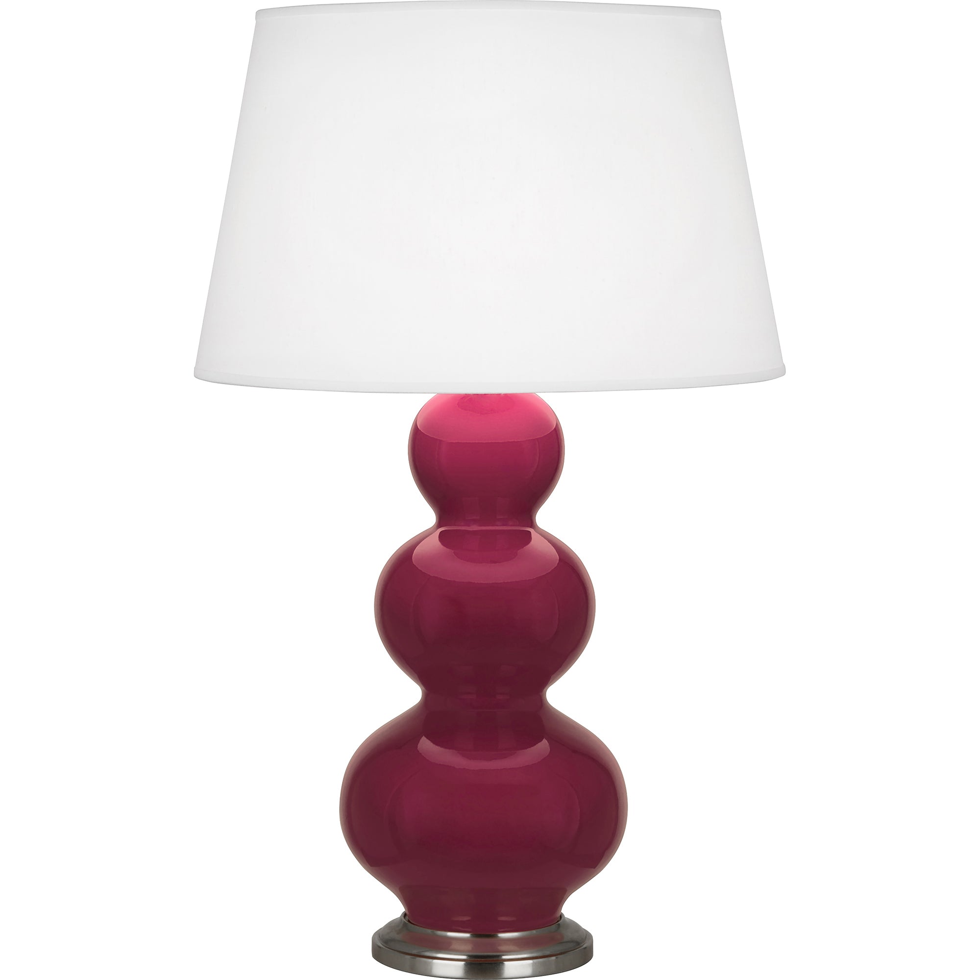 SM42X | Sugar Plum Triple Gourd Table Lamp