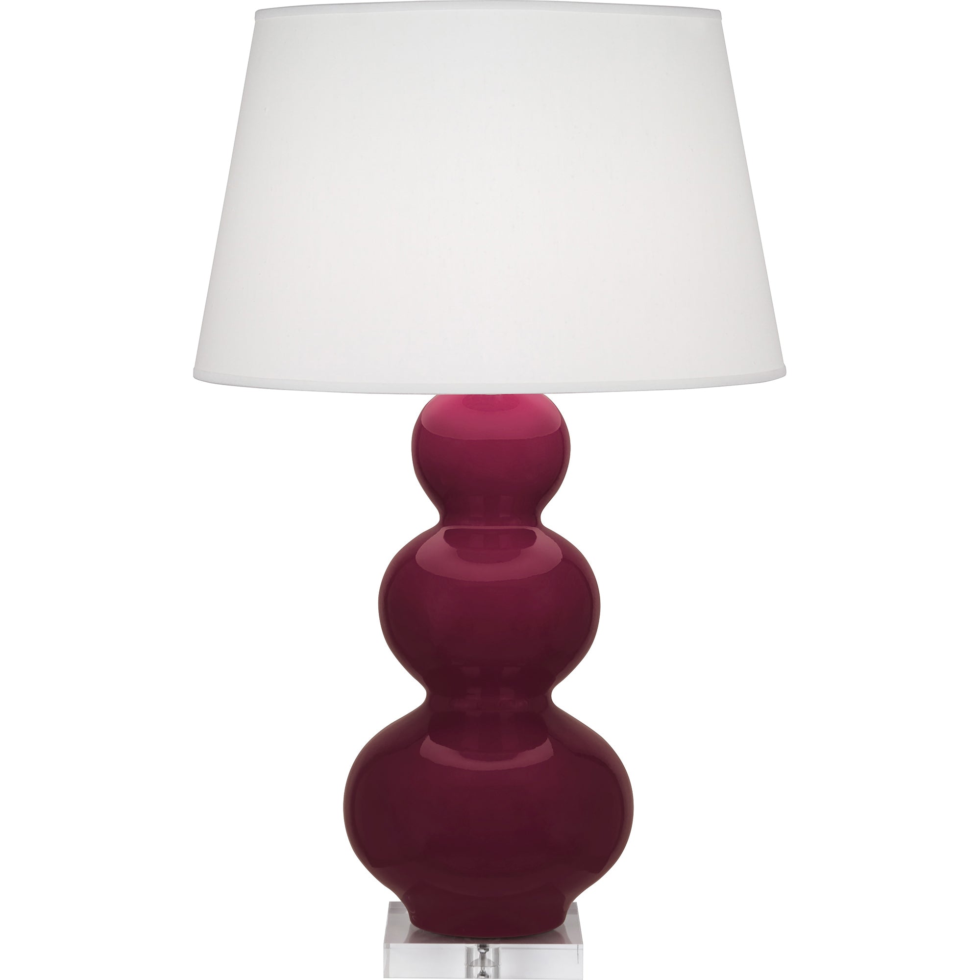 SM43X | Sugar Plum Triple Gourd Table Lamp