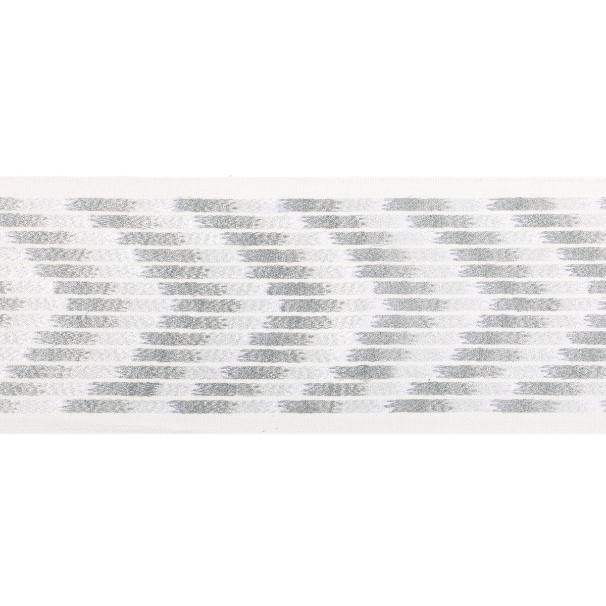 Chevron Wide Tape-Silver
