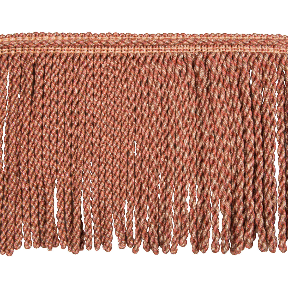 Felix Fringe-Brick/Ecru