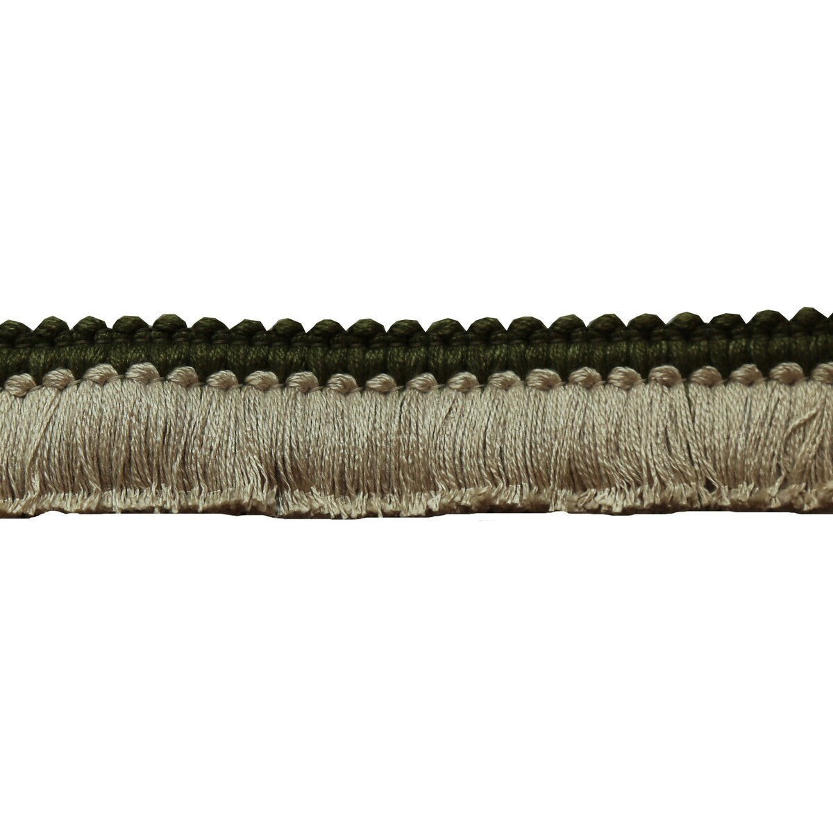 Cut Ruche Two-Green &amp; Flax
