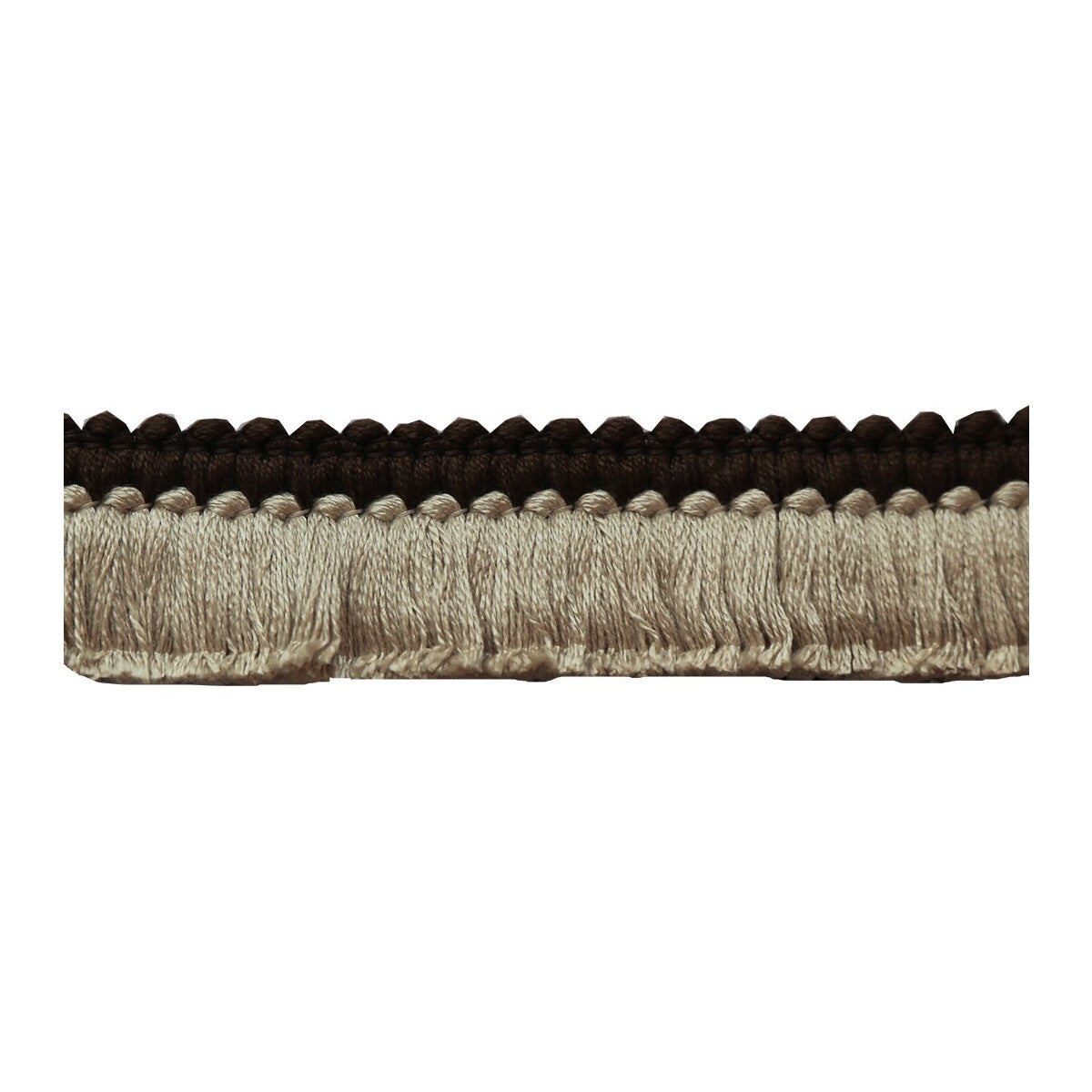Cut Ruche Two-Brown &amp; Flax