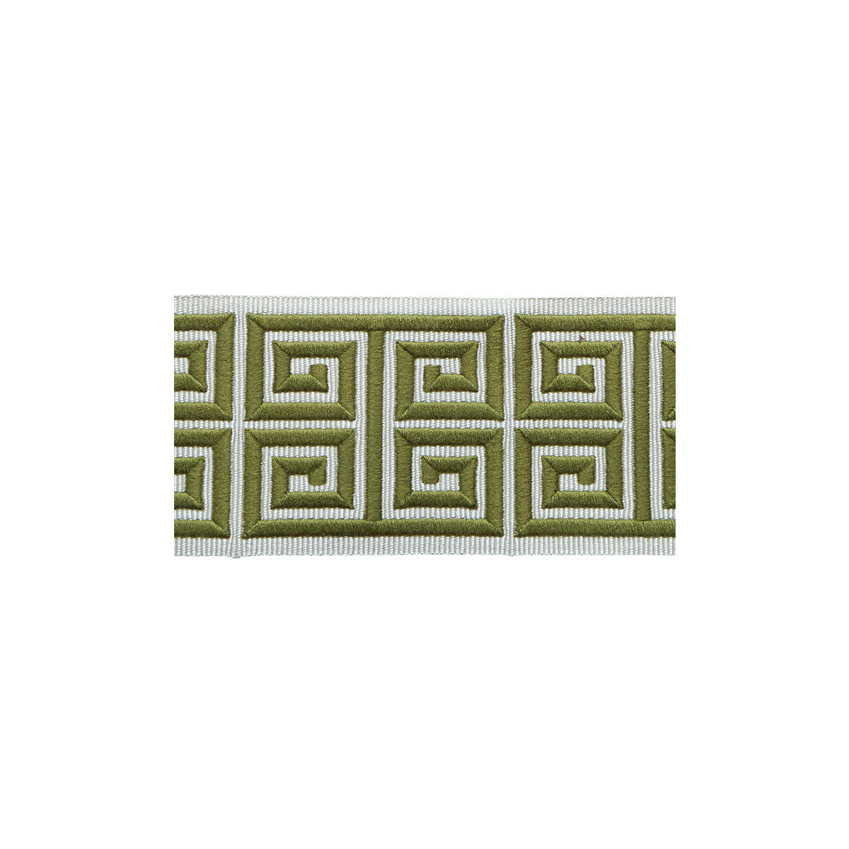 Greek Emb Border-Green