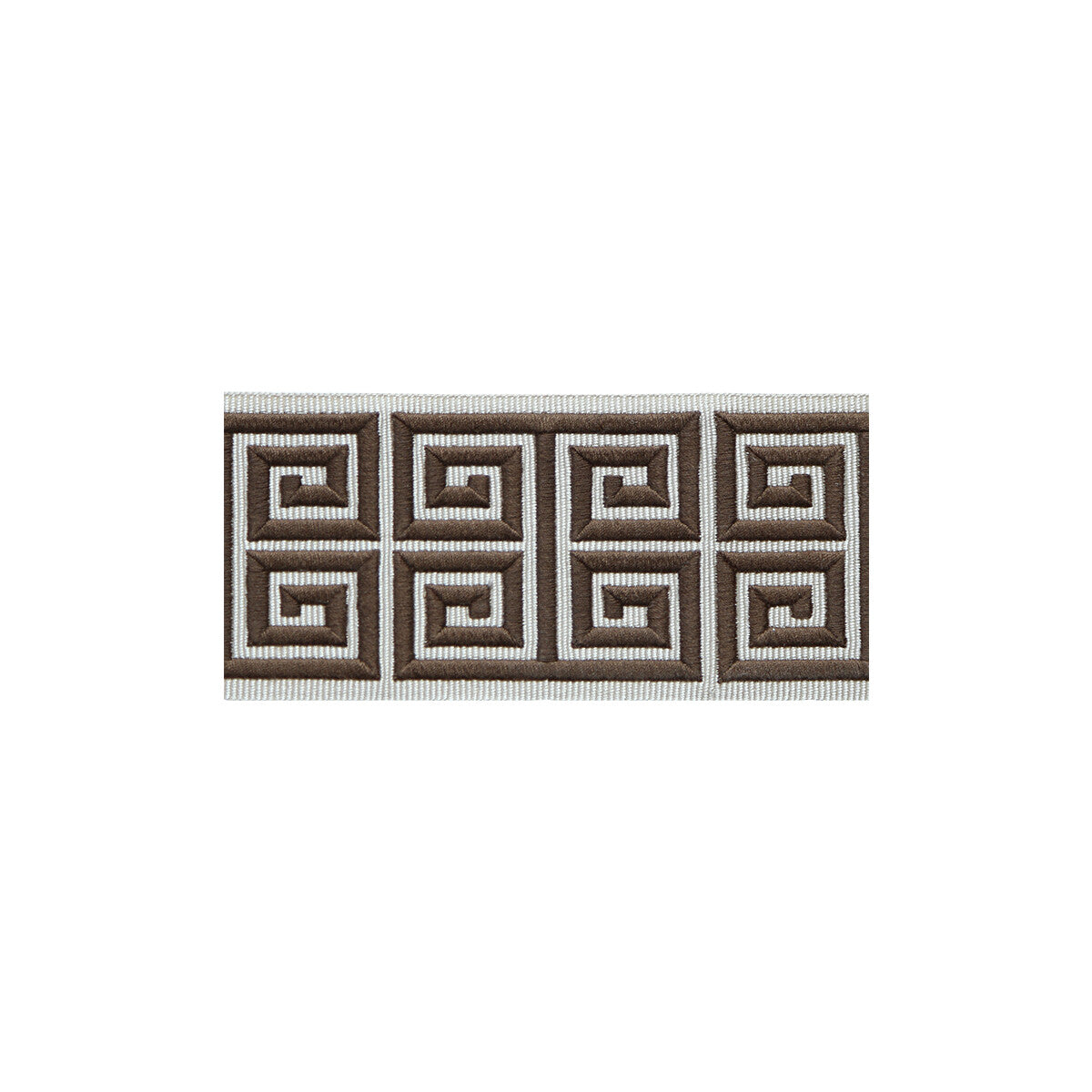 Greek Emb Border-Brown