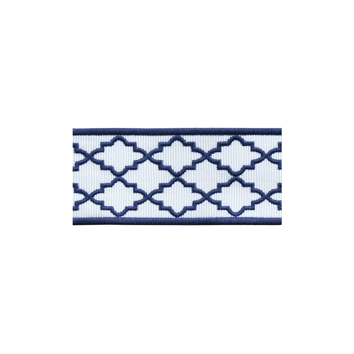 Moroccan Emb Border-Navy