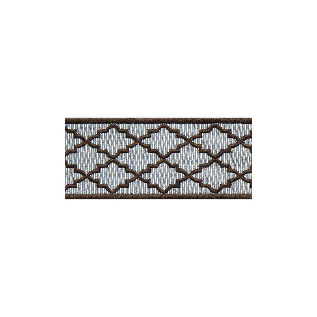 Moroccan Emb Border-Brown