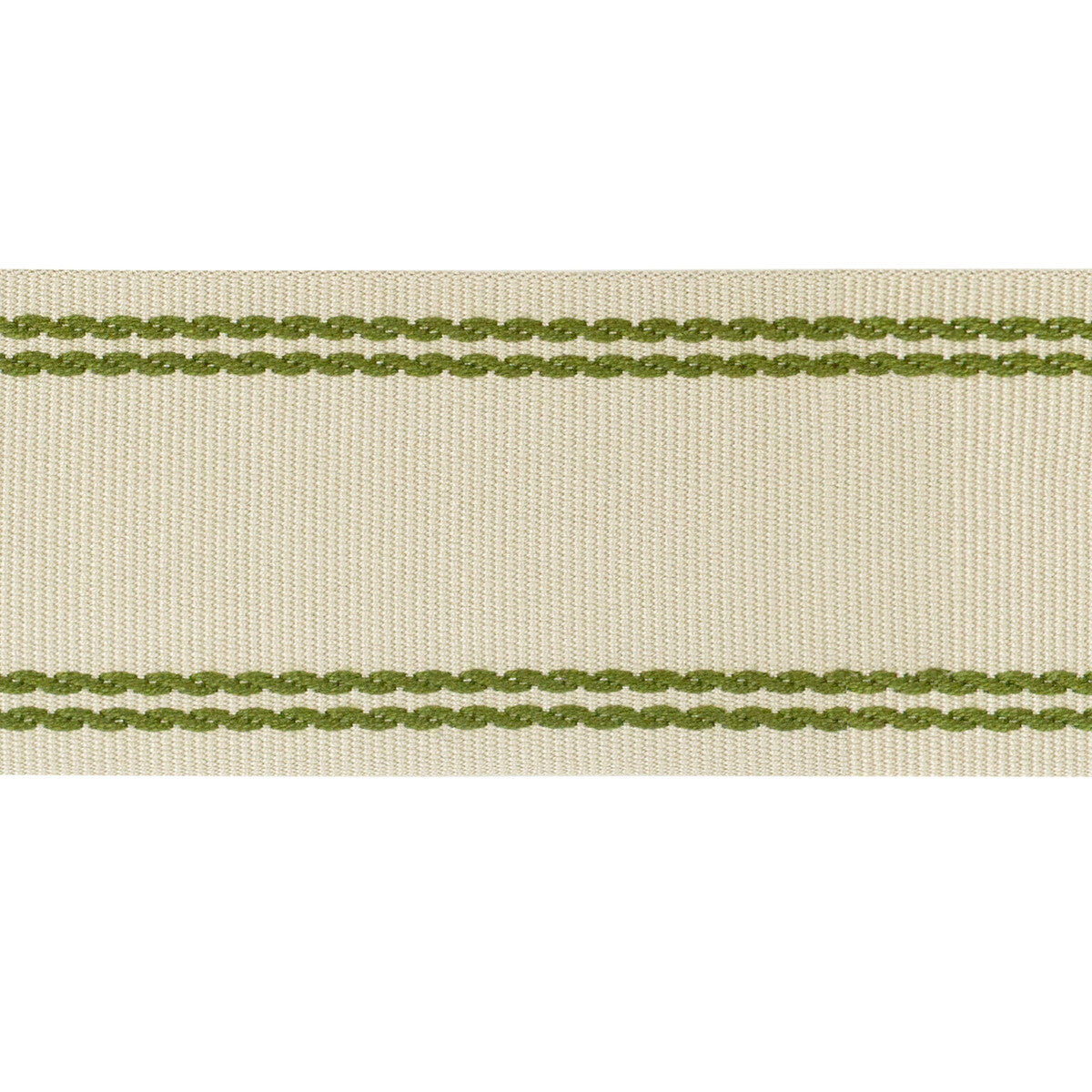 Braid W/Tramlines-Flax&amp;Olive Grn