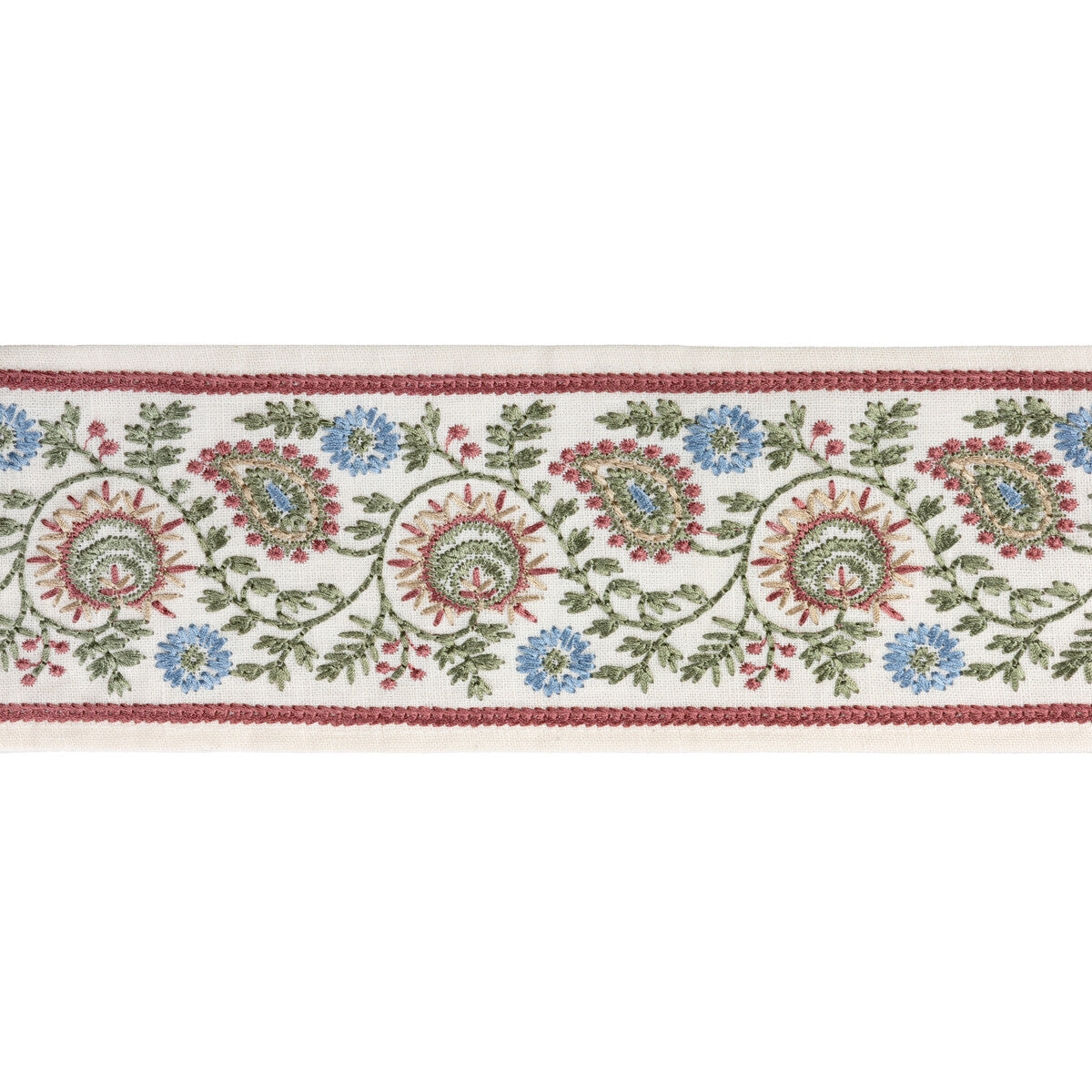 Bremhill Emb Tape-Rose