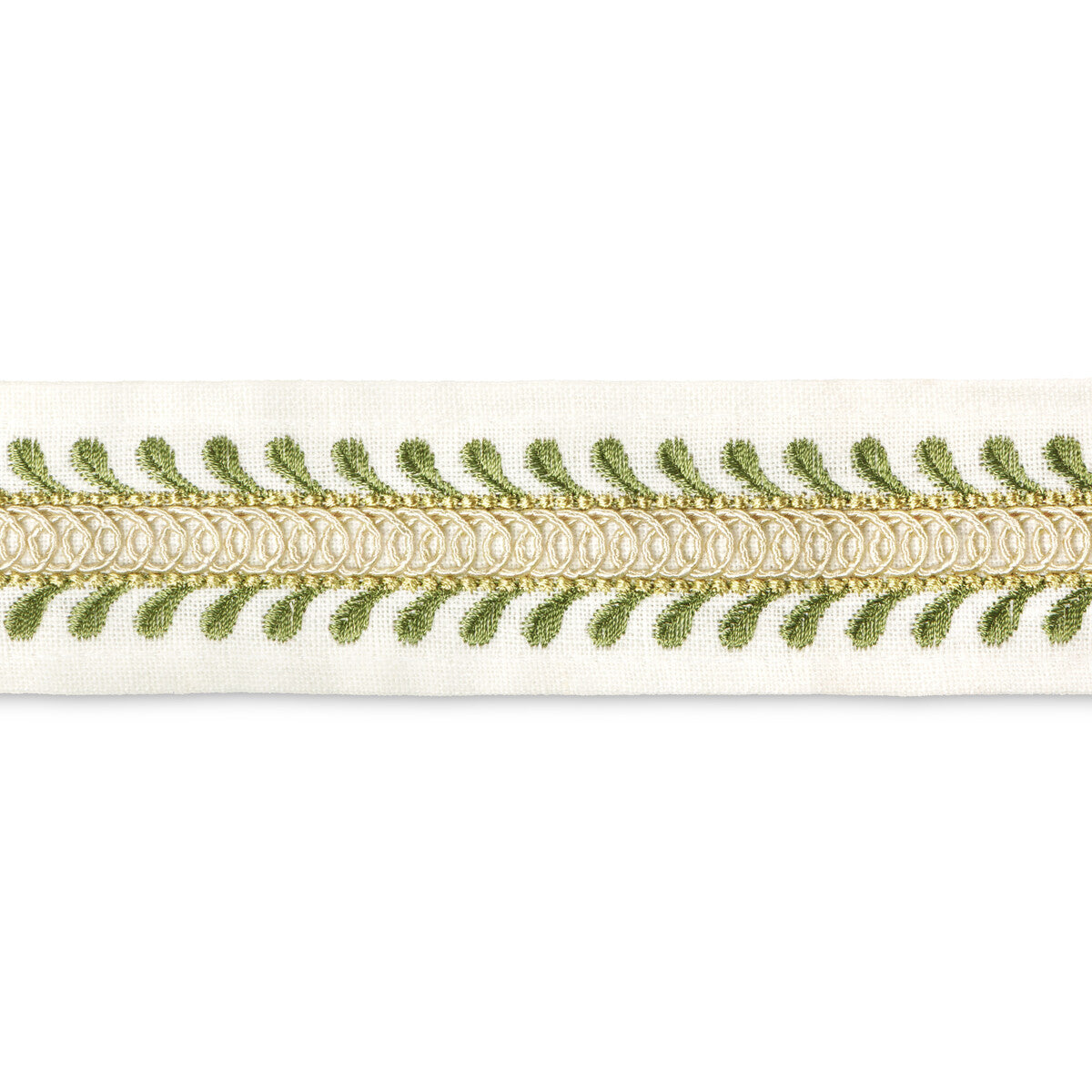Tapton Emb Tape-Green