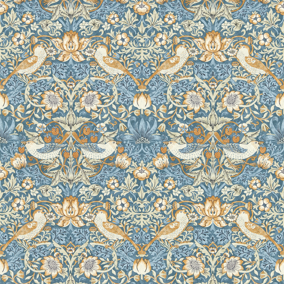 Strawberry Thief-Denim Wp
