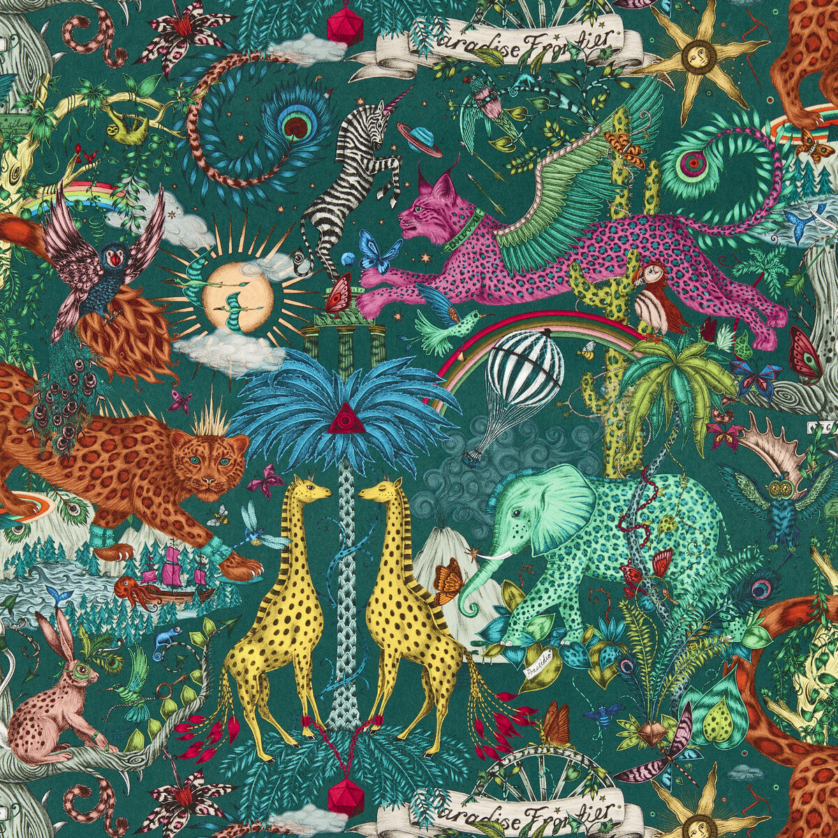 Paradise Lost-Teal Wp