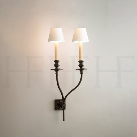 Starback Wall Light, Double Arm Small