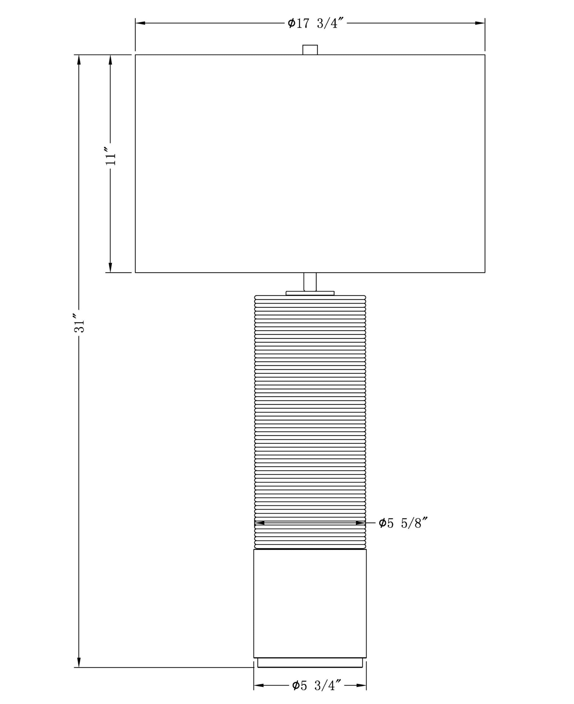 3599-Atlantic Table Lamp