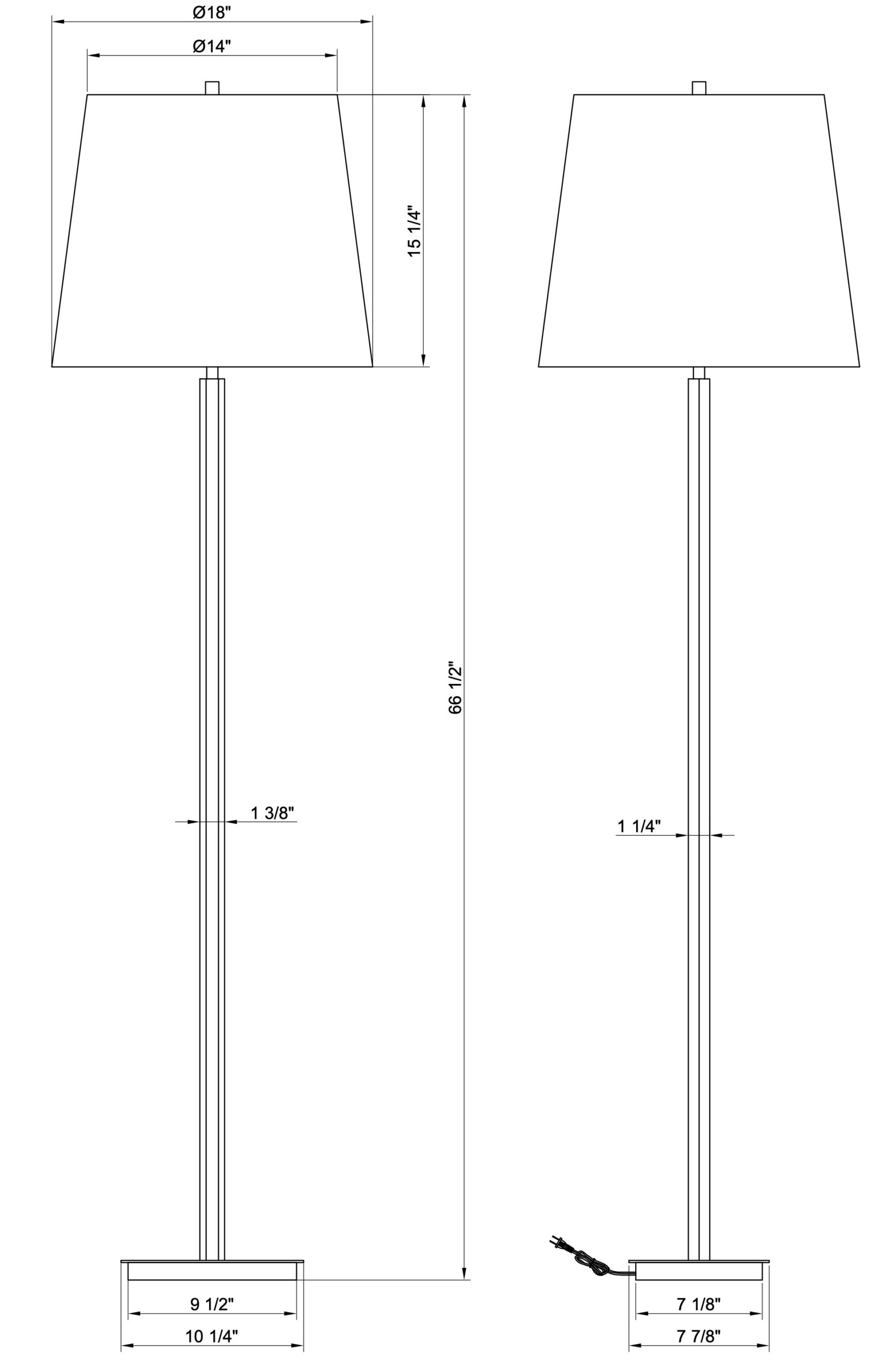 4600-Rebecca Floor Lamp