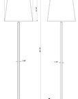 4600-Rebecca Floor Lamp