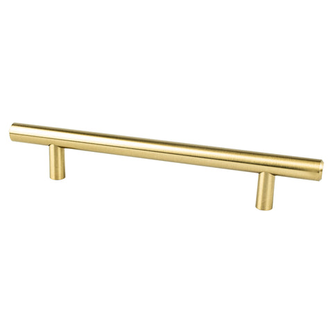 Tempo 128mm CC Modern Brushed Gold Bar Pull