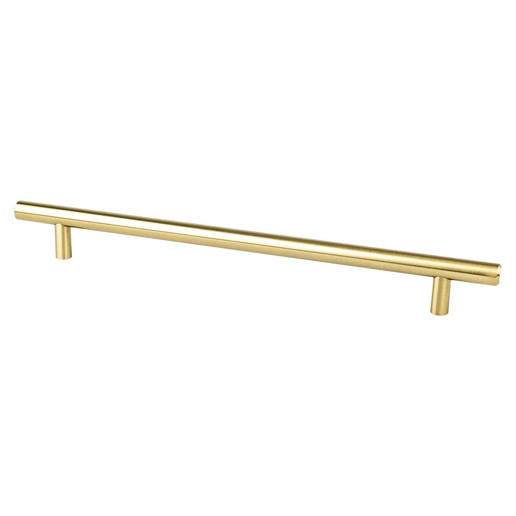 Tempo 224mm CC Modern Brushed Gold Bar Pull