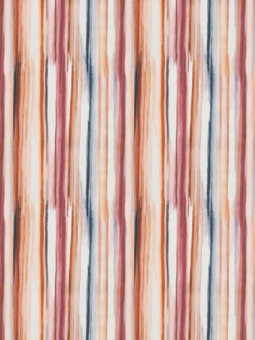 Schiele Stripe-Papaya Rose