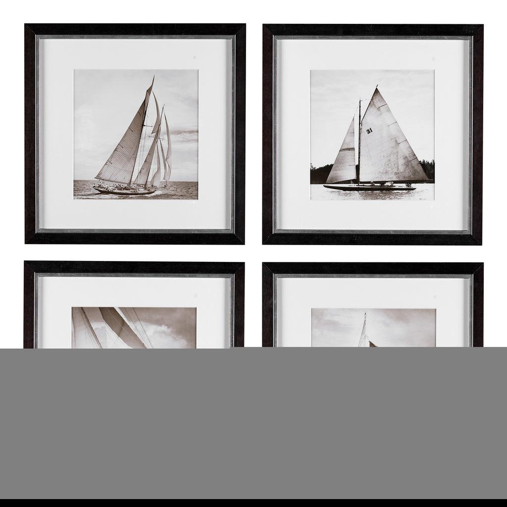104815 - Prints EC081 Michael Kahn Boats set of 4
