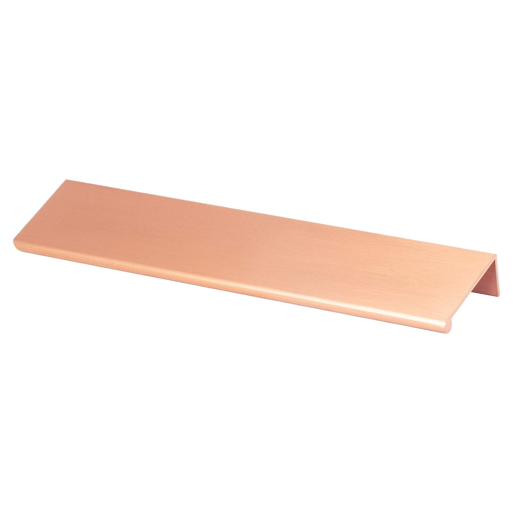 Bravo 169mm CC Brushed Copper Edge Pull - Part measures 1/16in. Thickness