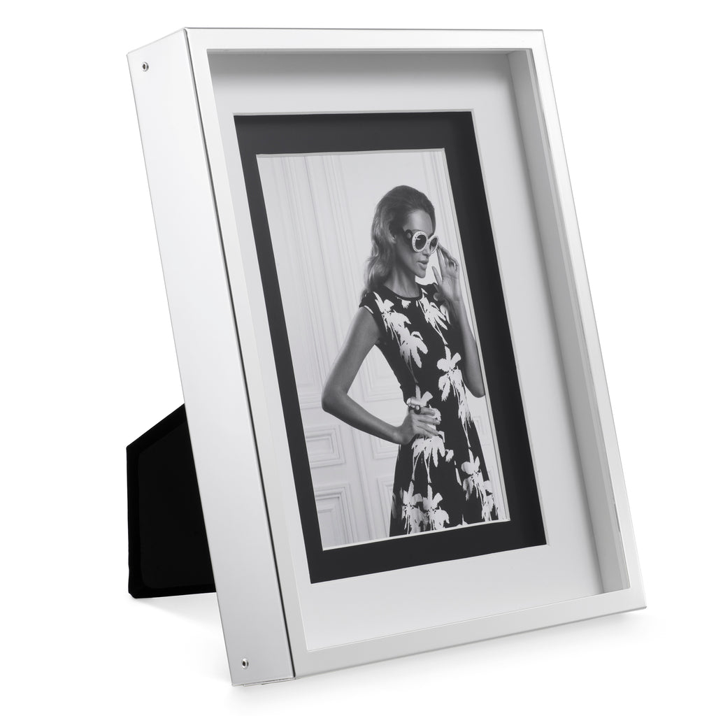 106168 - Picture Frame Gramercy S silver finish