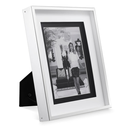 106169 - Picture Frame Gramercy L silver finish