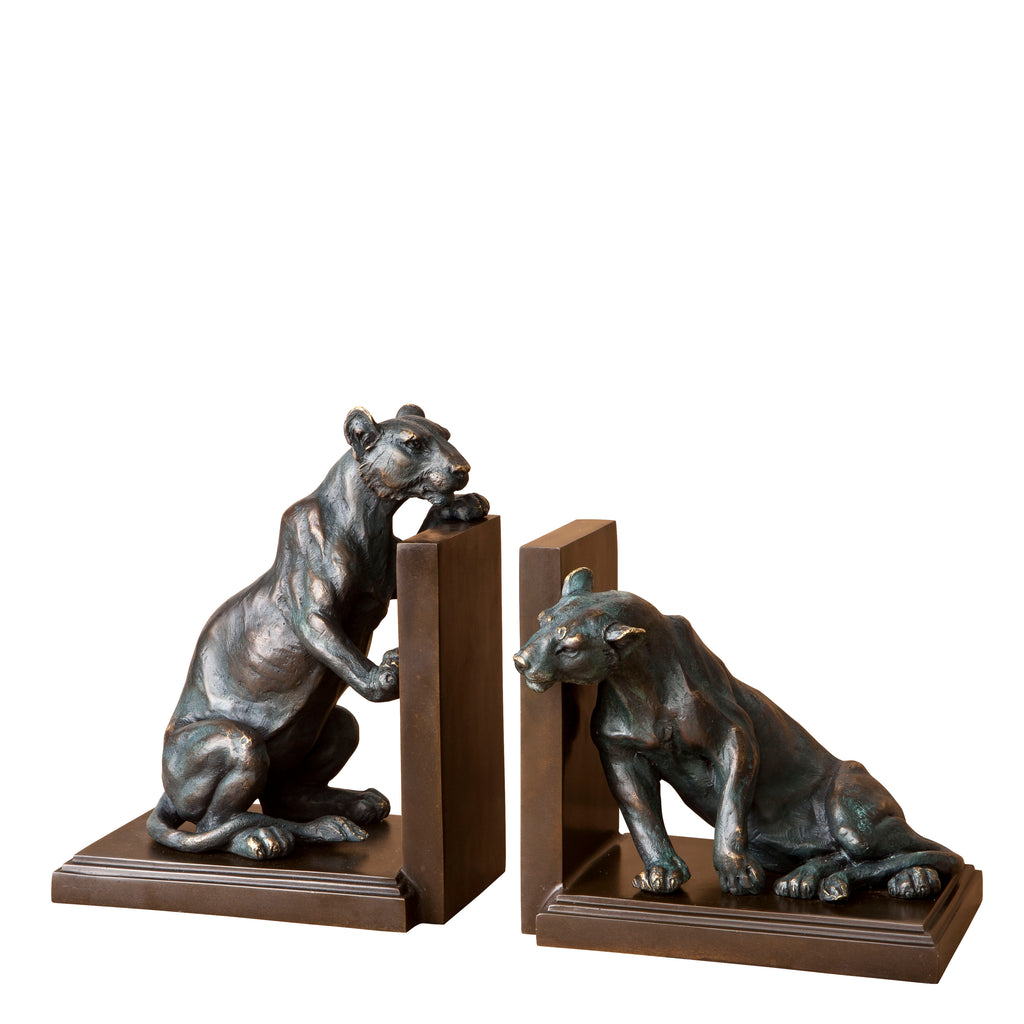 109100 - Bookend Lioness set of 2
