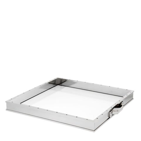 109295 - Tray Trouvaille L nickel finish