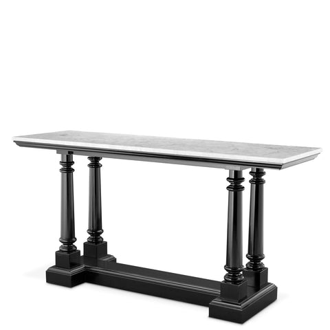 109409 - Console Table Walford waxed black finish