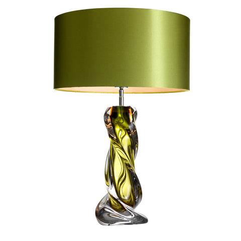 110409UL - Table Lamp Carnegie green