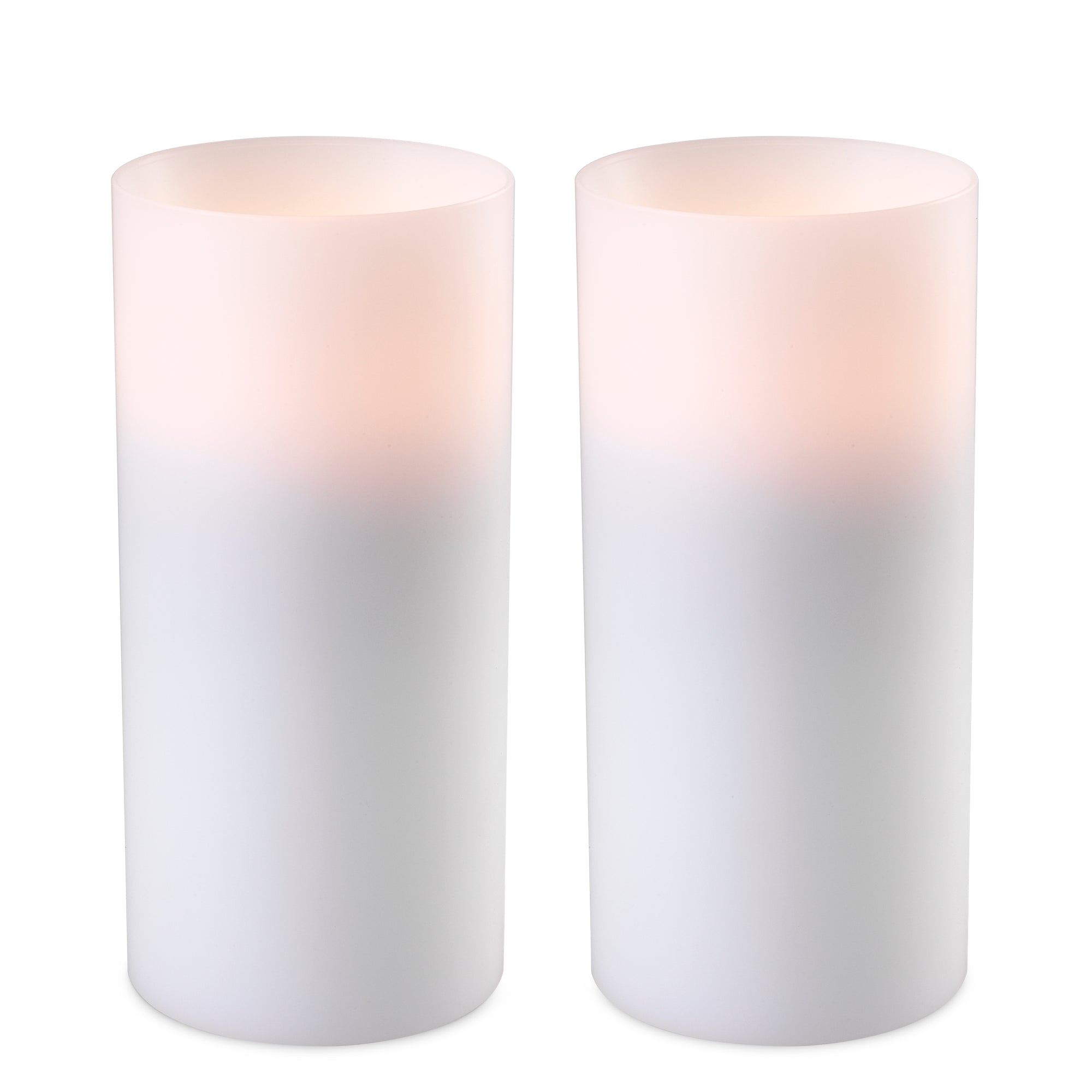 110884 - Artificial Candle deep 3.94&quot; dia x 8.27&quot; H S/2