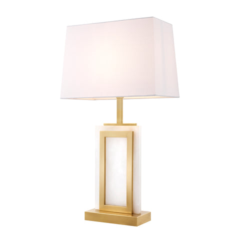 111594UL - Table Lamp Murray matte brass finish