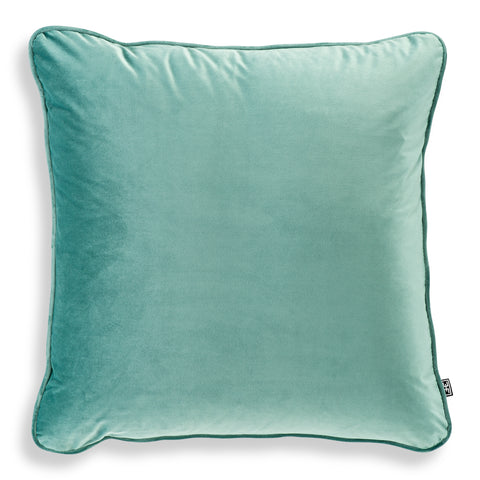 111950 - Pillow Roche turquoise velvet
