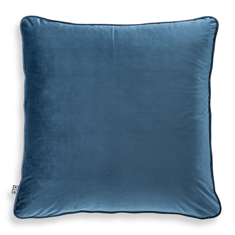 112030 - Pillow roche blue velvet