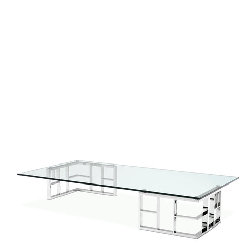 112562 - Coffee Table Ramage polished stainless steel