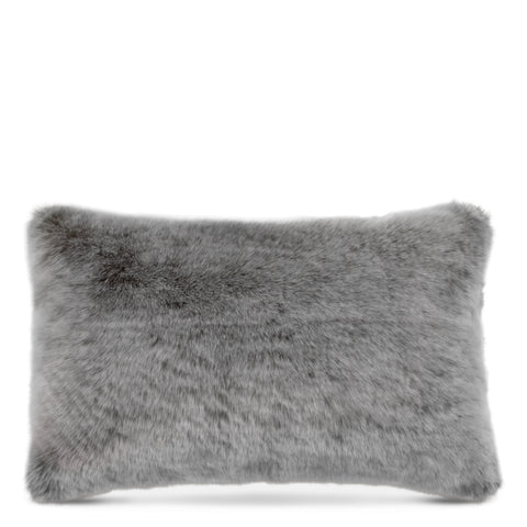 113023 - Scatter cushion Alaska faux fur grey